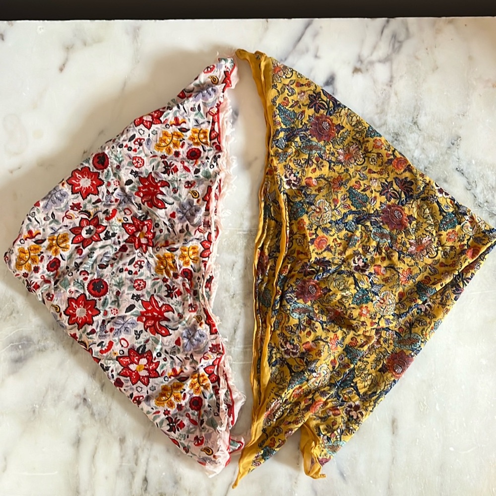 Lot of 2 Madewell Bandanas